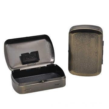 wholesale china trade custom design new classic Iron metal tobacco box For Herb
